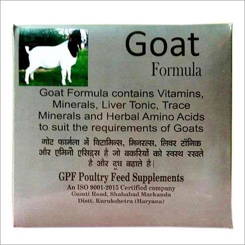 Goat Formula Vitamin and Minerals Supplements