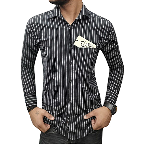 Mens Casual Wear Lining Shirt