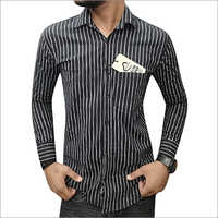 Mens Casual Wear Lining Shirt