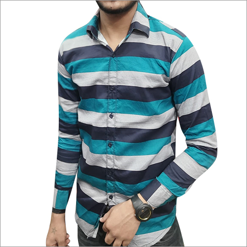 Mens Cotton Broad Lining Shirt