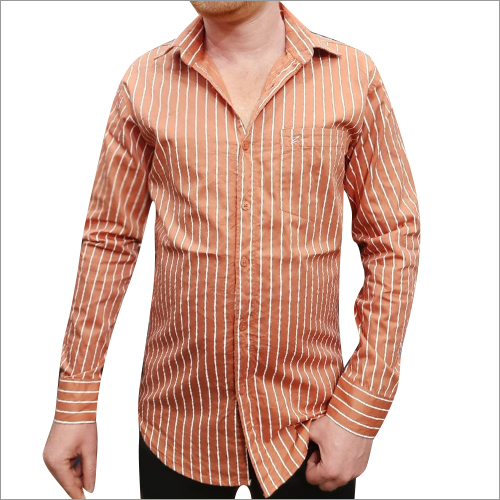 Mens Slim Fit Lining Shirt