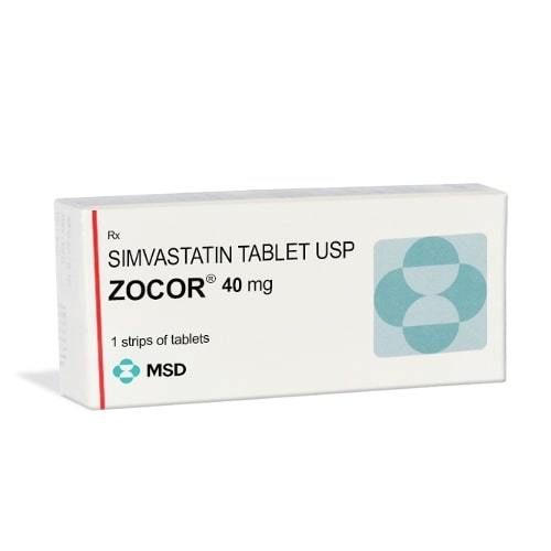 Simvastatin Tablets Usp 40 Mg General Medicines