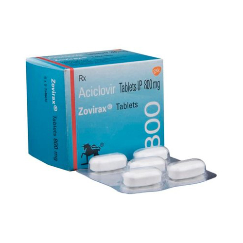 Acyclovir Tablets IP 800 mg (Zovirax)