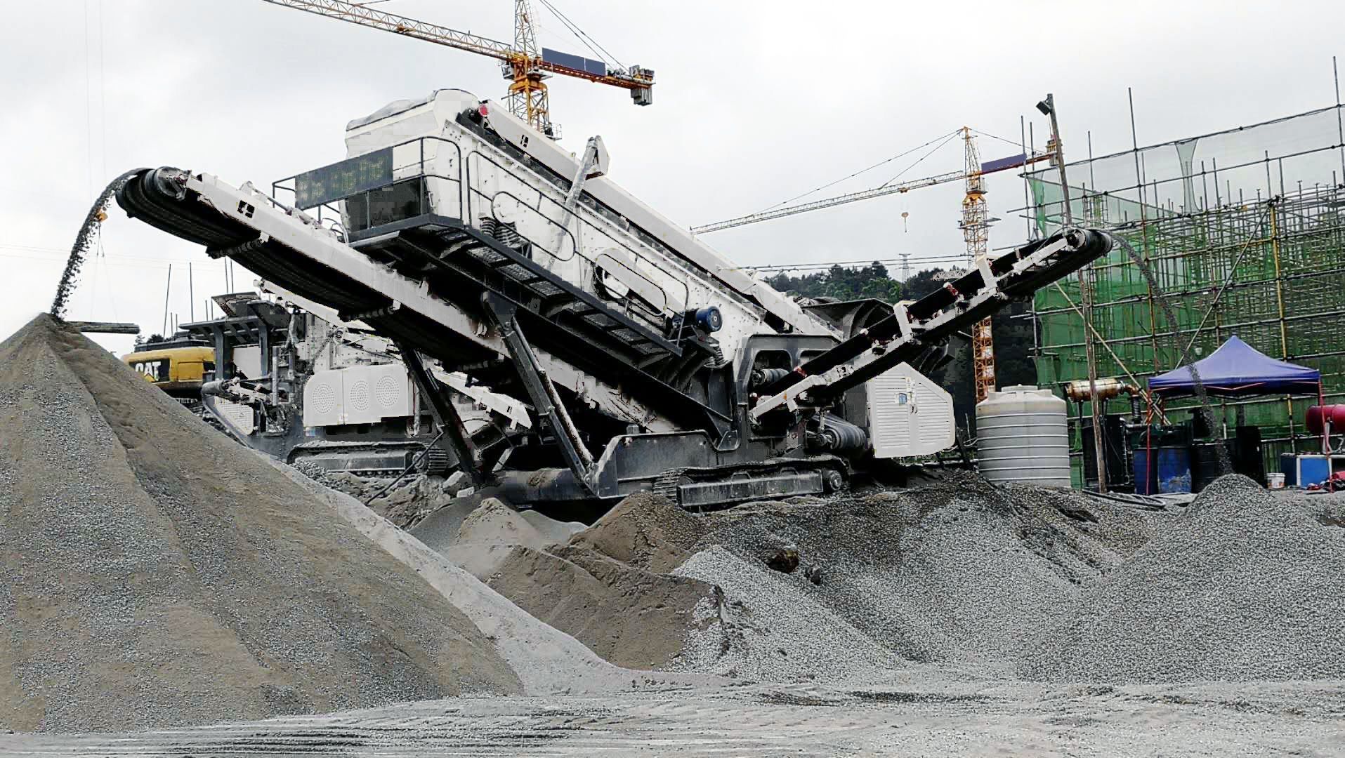 Crushing Screen Plant Conveyor Belt