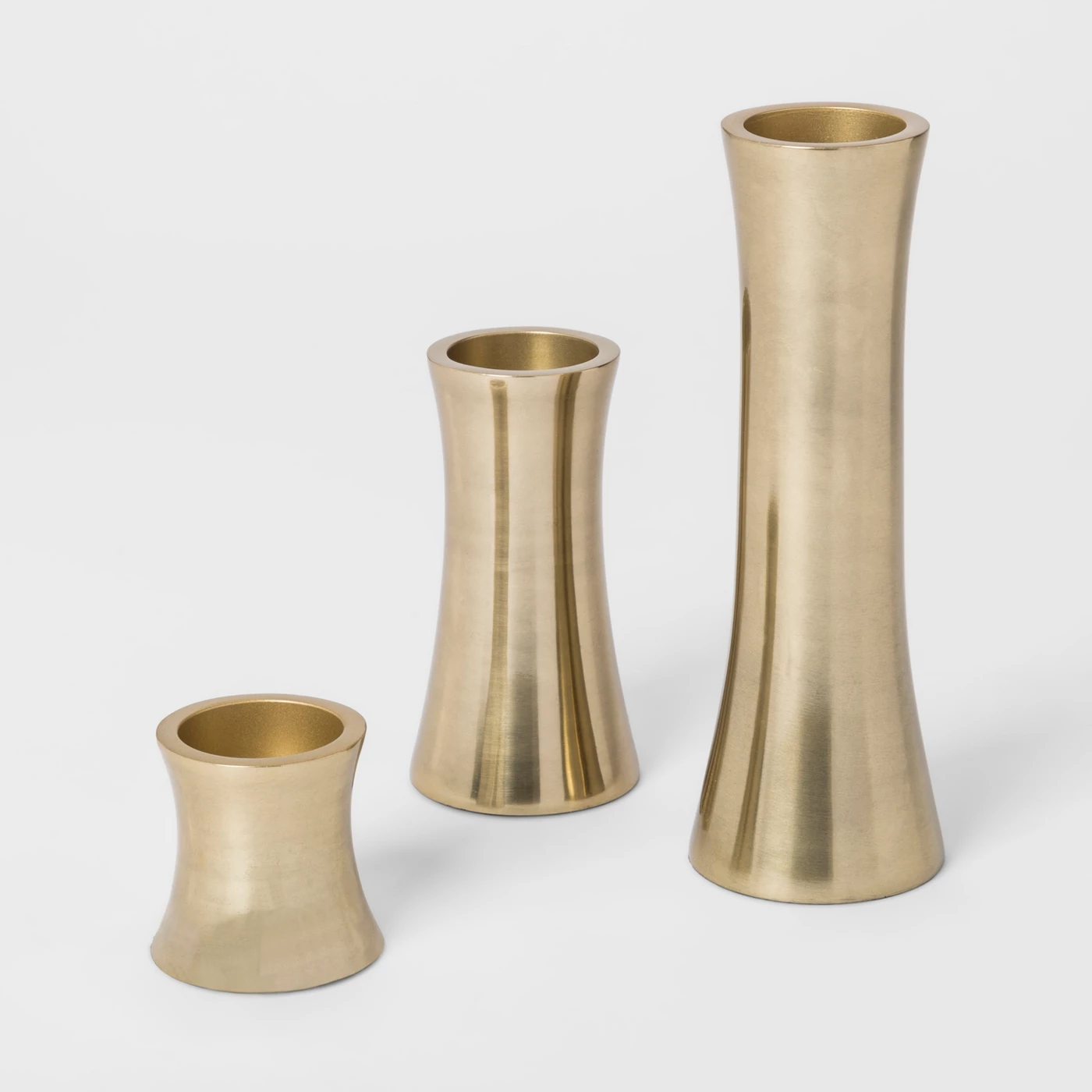 BRASS TAPER SMALL HIGH QUALITY BRASS CANDLE HOLDER