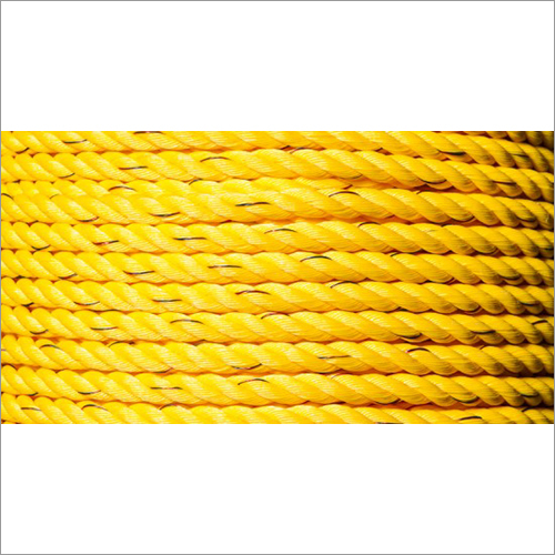 Yellow Pp Rope Application: Industrial