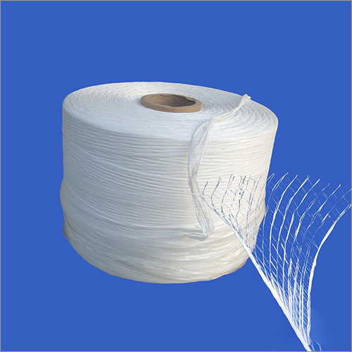 Eco-Friendly White Pp Fibrillated Yarn