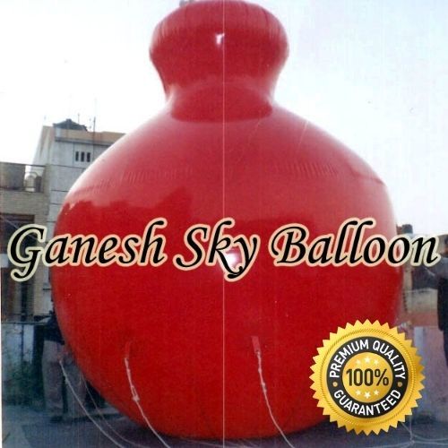 Custom Shape Advertising Sky Balloons 12 feet Colorful Balloon Ganesh Sky Balloon