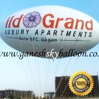 Oval Shape Advertising Sky Balloons Customized Balloon Ganesh Sky Balloon