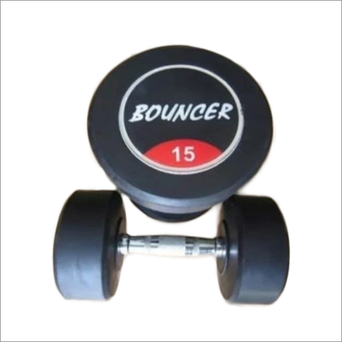15 Kg Bouncer Dumbbell - Adjustable 15 Kg Size Manual Operation Mode | Commercial Grade Gym Equipment for Biceps Training High-Quality Fitness Product