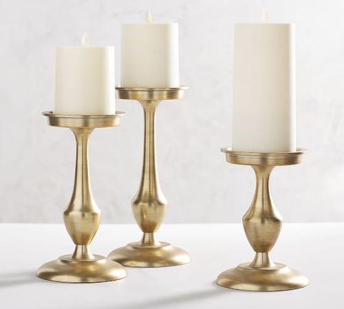 BRASS BIG CANDLE HOLDER