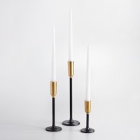 BRASS FLOWER CANDLE HOLDER