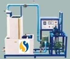 Reciprocating Pump Test Rig - Stainless Steel, 1 Hp Capacity, 250 Rpm Max Speed | Digital Tachometer Optional, Pressure & Vacuum Gauges Included