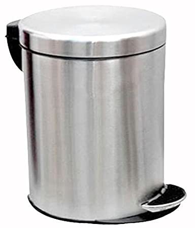 ConXport Waste Bin Metal Plain with Pedal