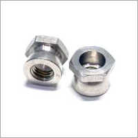 Anti-theft Nut Brake Nut - Carbon Steel, 10x8mm Dimensions | Silver Color, 12mm Head Size, 8mm Length, 15g Weight, Custom Size Available