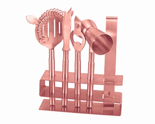 Copper Plated Bar Tool Set