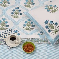 Hanblock printed cotton bedsheets