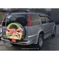 Printed Car Stepney