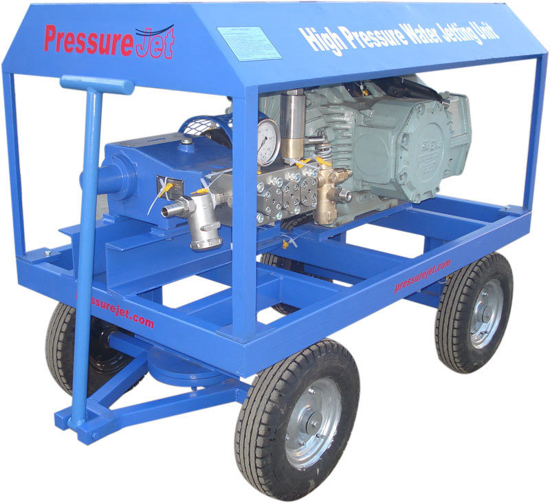 PressureJet High Pressure Reciprocating Pump, For Industrial, Max Flow Rate: 445