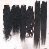 Raw Indian Wavy Hair Weaves and Lace Frontal