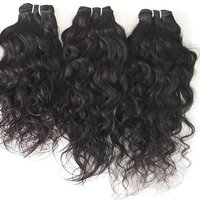Raw Indian Wavy Hair Weaves and Lace Frontal best hair extensions