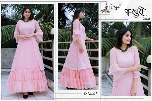 Georgette gown