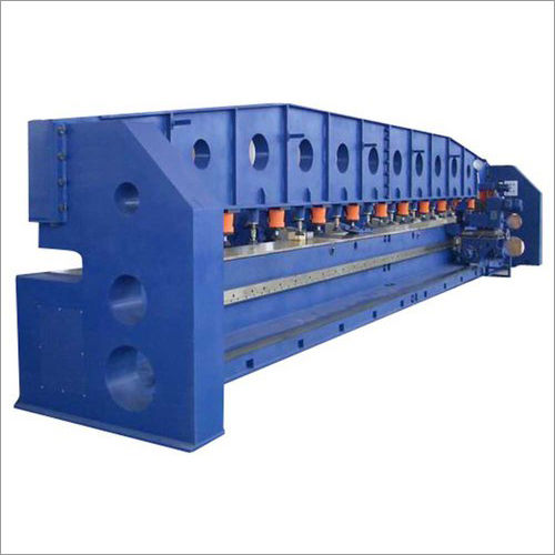 Blue Semi Automatic Edge Milling Machine