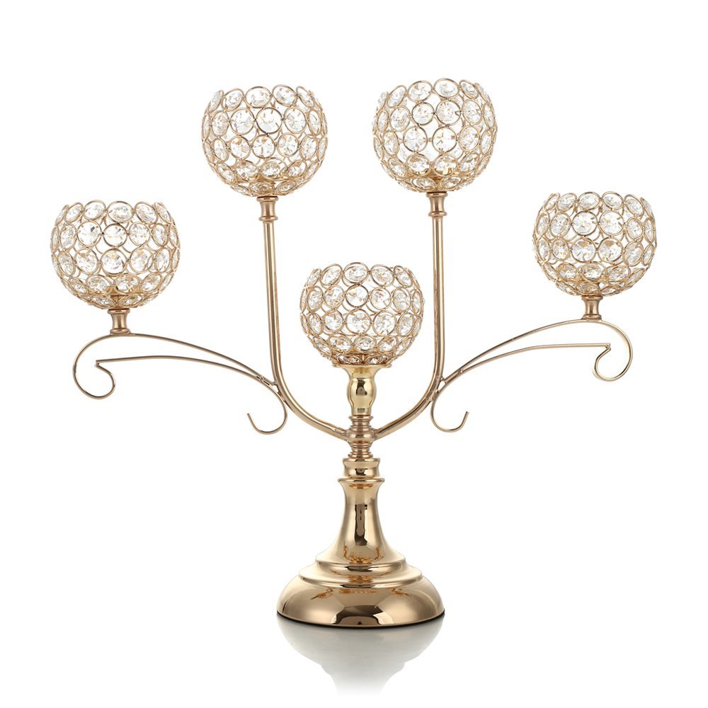 BRASS CHANDELIER CANDLE HOLDER
