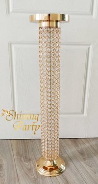 BRASS CHANDELIER CANDLE HOLDER