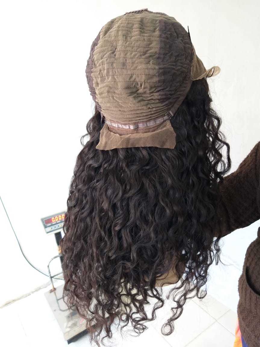 Front Lace Deep Curly Wig