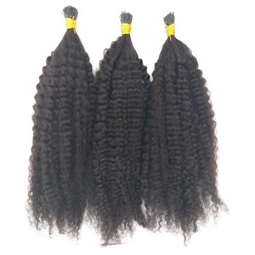 Steam Curly Human Hair Extensions