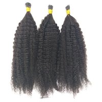Steam Curly Human Hair Extensions