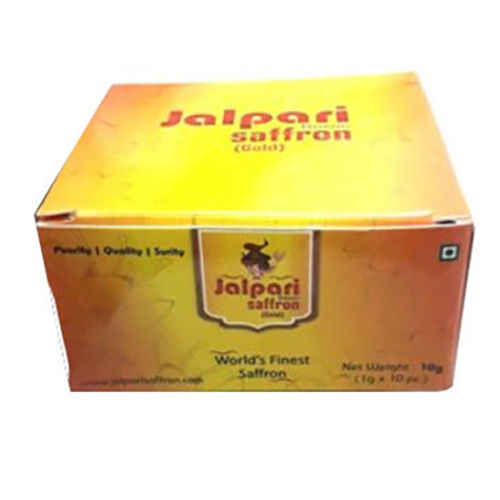 Jalpari Brand Saffron - Gold - Pack Size: 1G * 10 Pc = 10 Gm