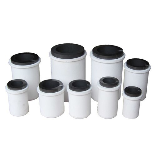 Graphite Crucibles With Ceramic Jacket