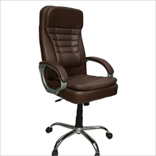 Black High Back Leather Boss Chair