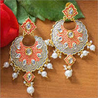 Meenakari Peacock Earrings Gender: Women
