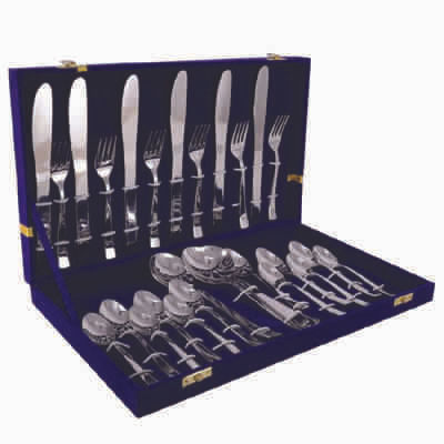 Stainless Steel 26Pcs Cutlery Set With Velvet Box