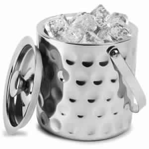 Stainless Steel Dimple Ice Bucket