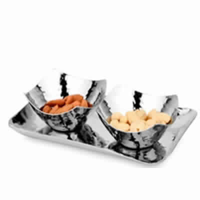 Stainless Steel Dry Fruit Platter