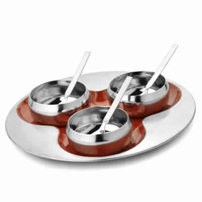 Stainless Steel Serving Platter