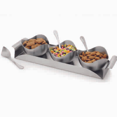 Stainless Steel Serving Platter Set