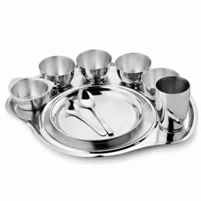 Stainless Steel Thali Set By KING INTERNATIONAL