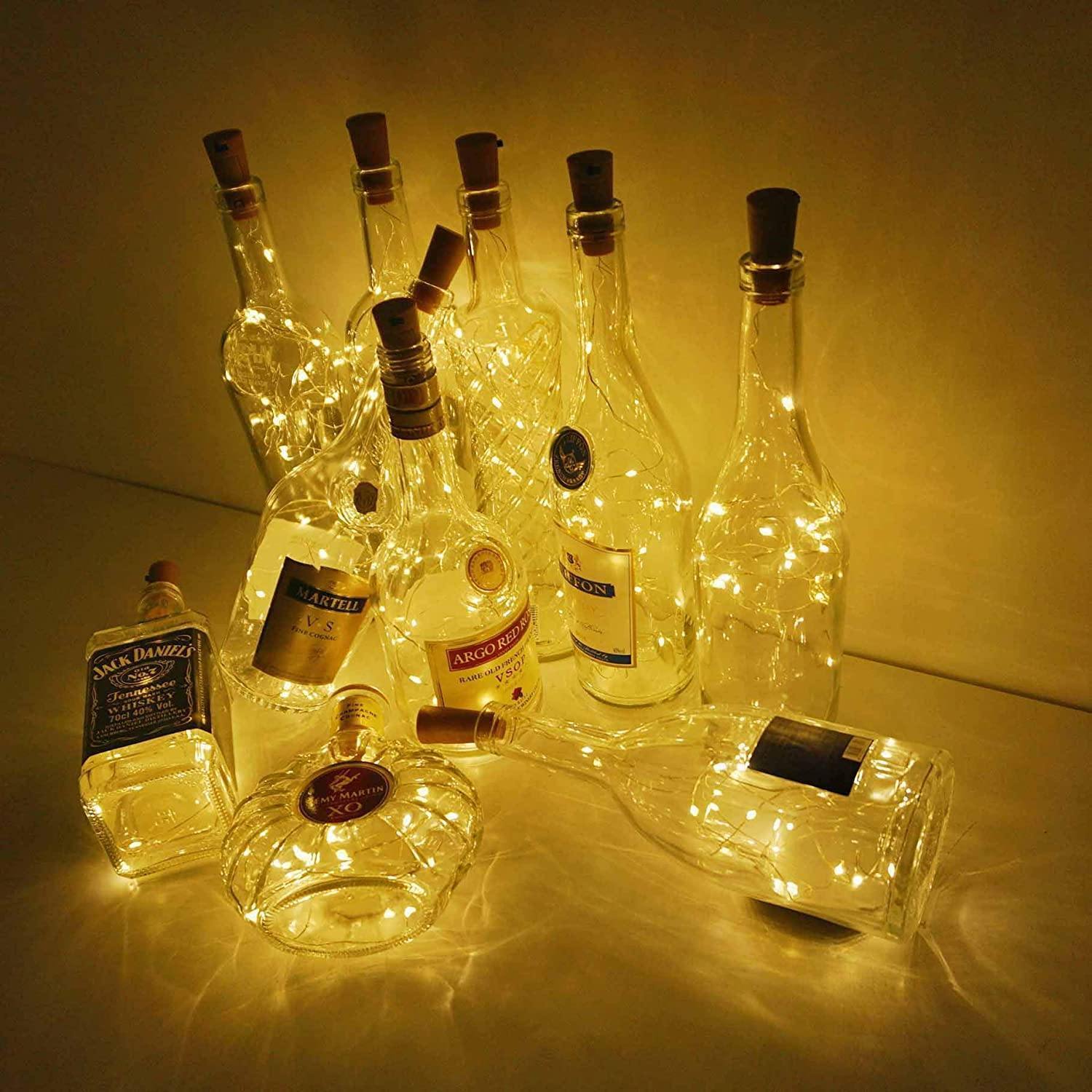 20 LED Warm White Bottle Cork Fairy Lights