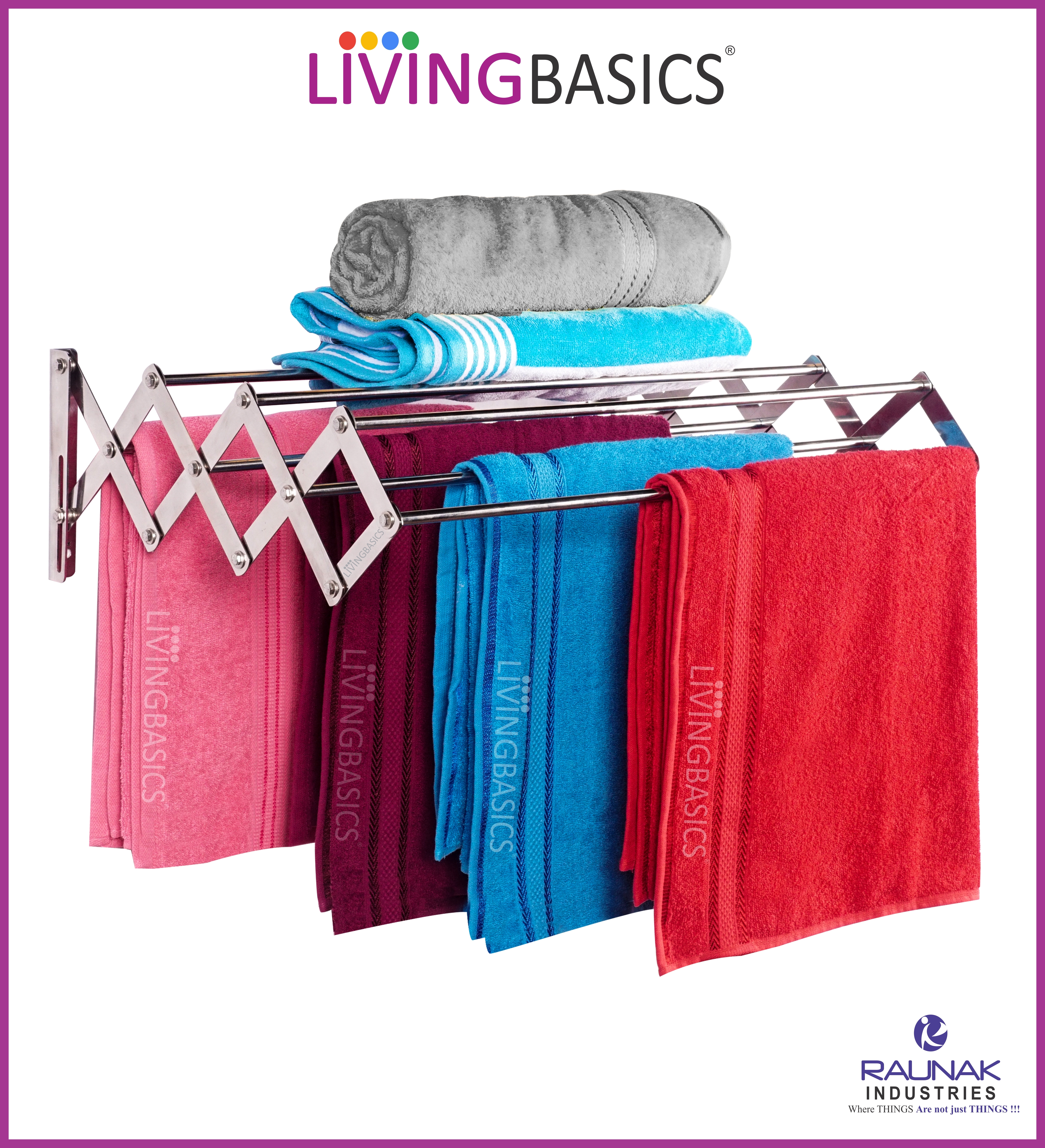 Stainless Steel Cloth Drying Stand