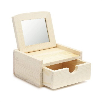 Wooden Jewelry Box With Mirror By RAZVI EXPORTS