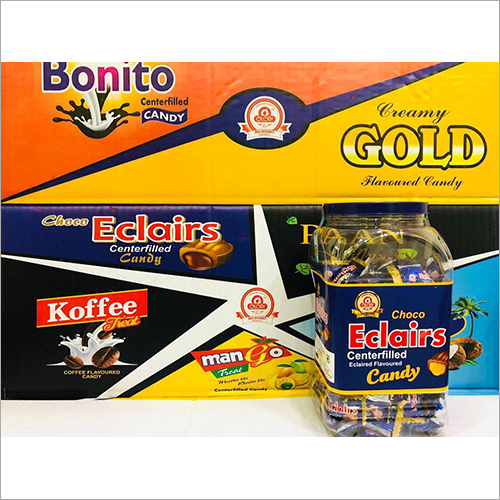 Choco Eclair Candy Pack Size: 01 Carton = 15 Pieces
