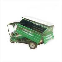 Green Garbage E-Rickshaw