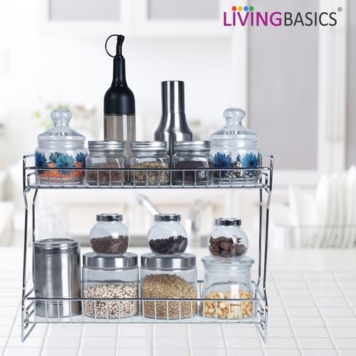 Stainless Silver Ss Spice Racks