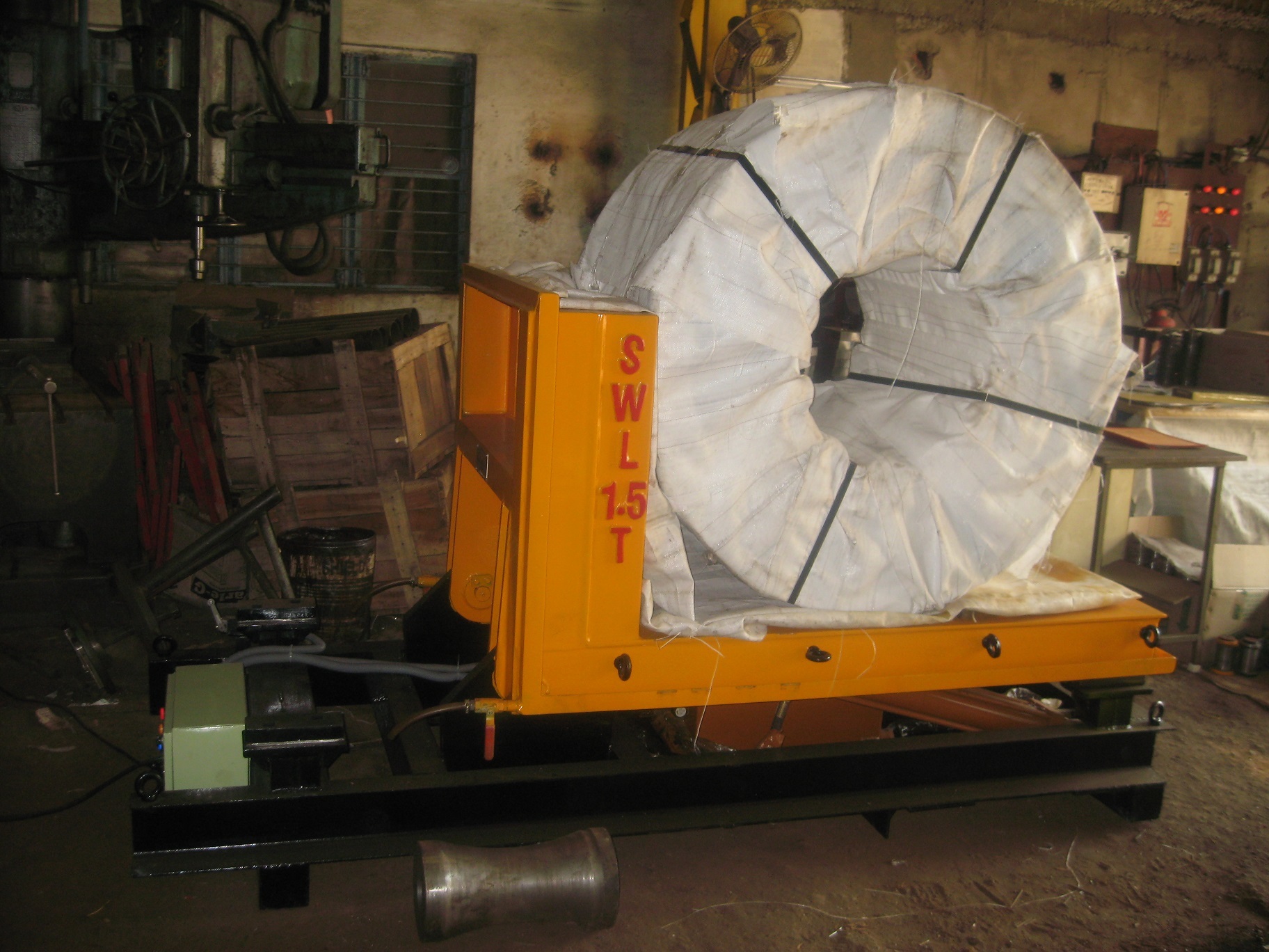 Hydraulically Mobile Coil Upender