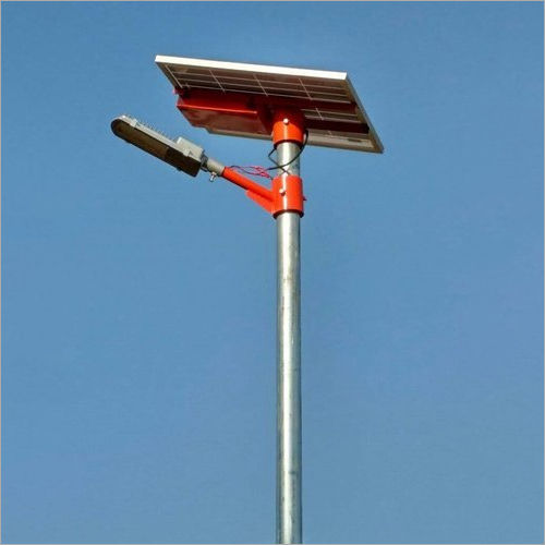 Cool White Solar Street Light Complete Set